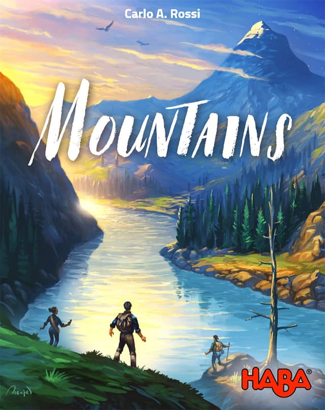 Portada juego de mesa Mountains