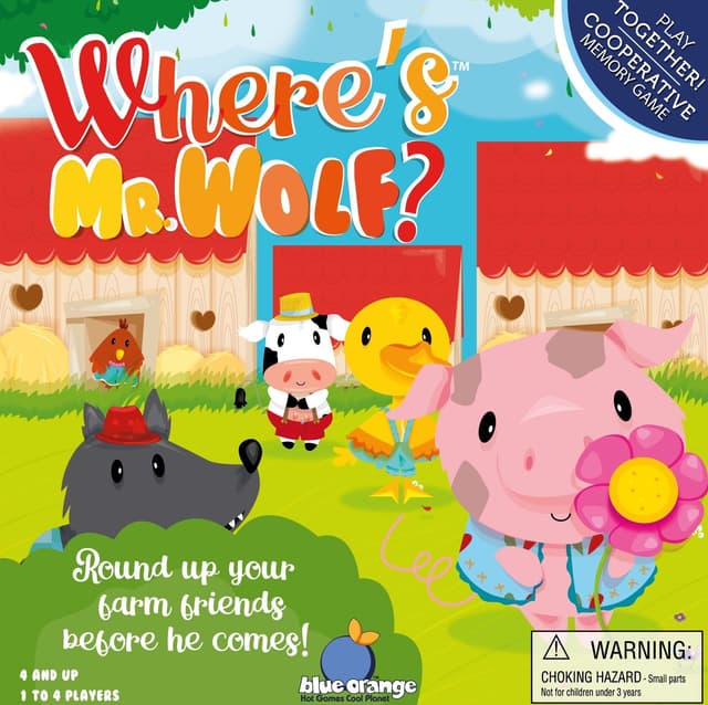 Portada juego de mesa Mr. Wolf
