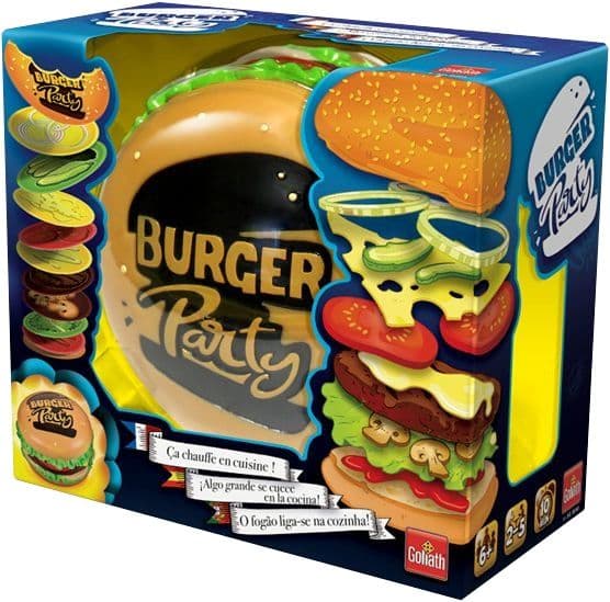 Portada juego de mesa Burger Party