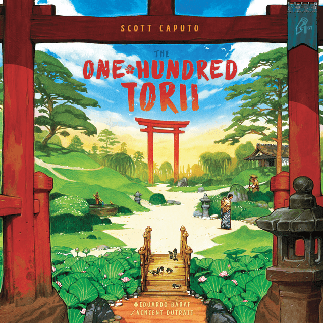 Portada juego de mesa Los Cien Torii