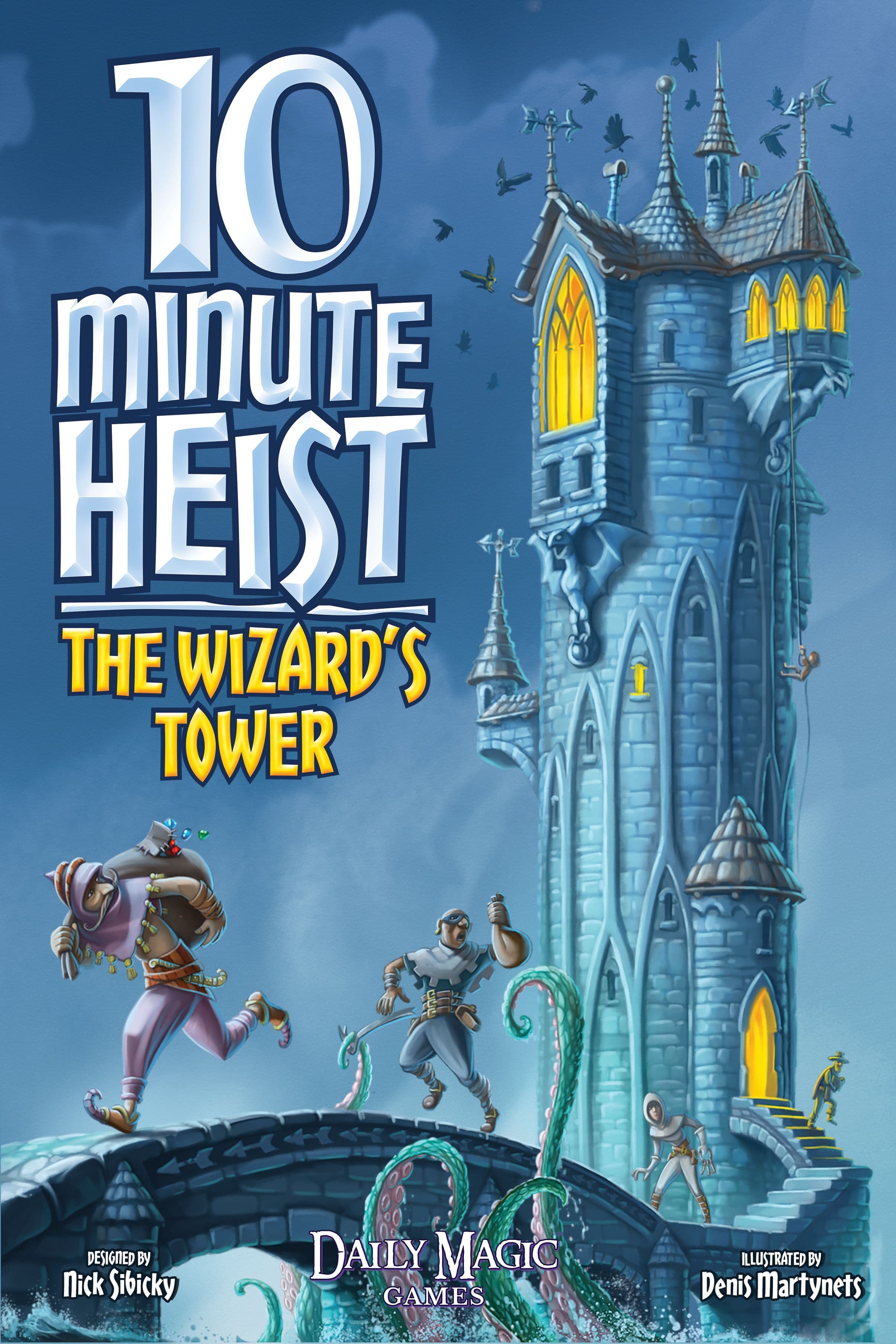 Portada juego de mesa Asalto a la Torre del Mago en 10 minutos