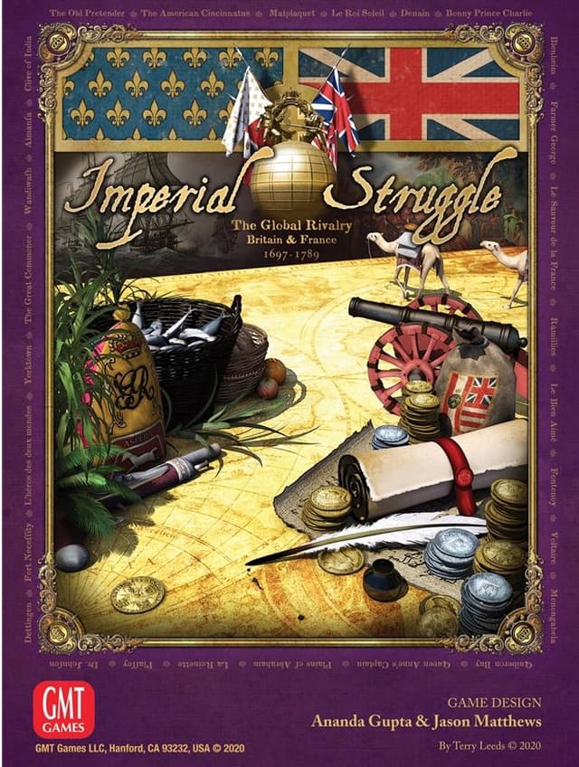 Portada juego de mesa Imperial Struggle
