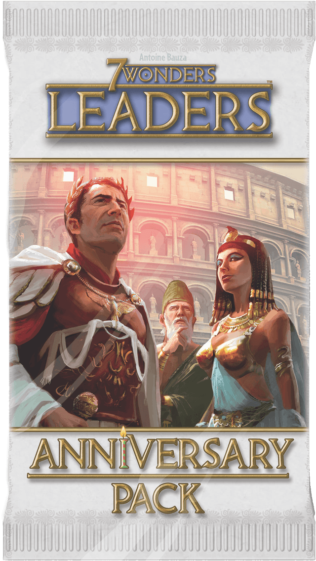 Portada juego de mesa 7 Wonders Pack Aniversario : Leaders
