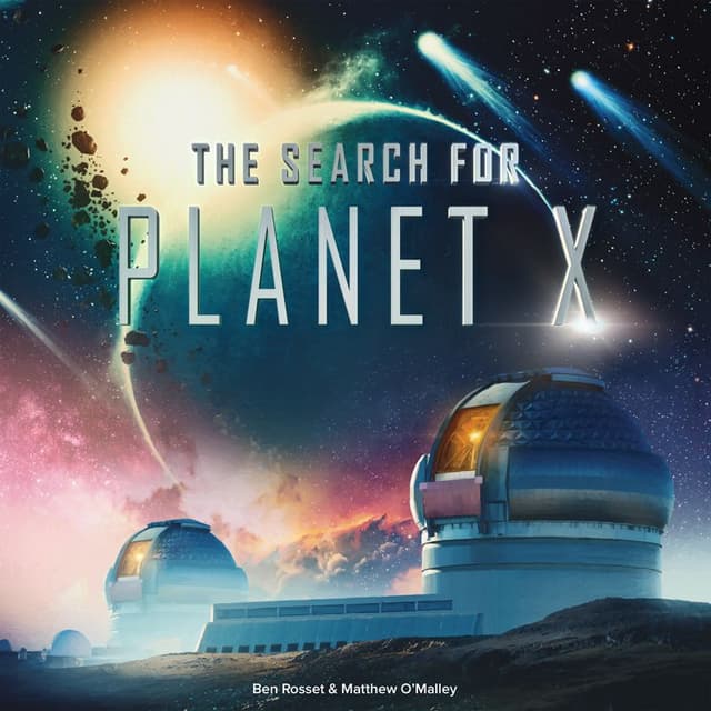 Portada juego de mesa La Búsqueda del Planeta X