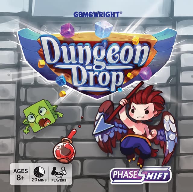 Portada juego de mesa Dungeon Drop