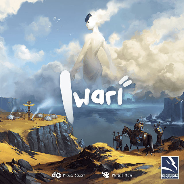 Portada juego de mesa Iwari