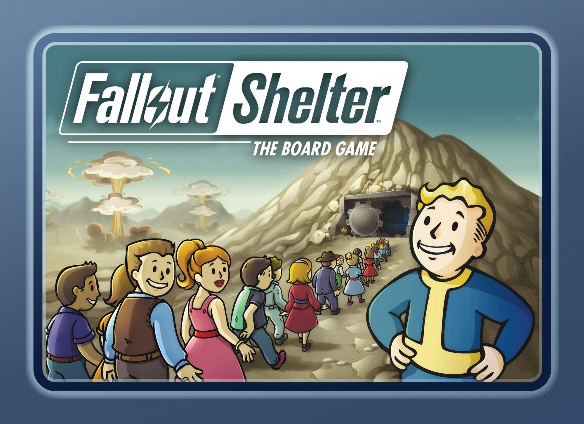 Portada juego de mesa Fallout Shelter: El juego de tablero