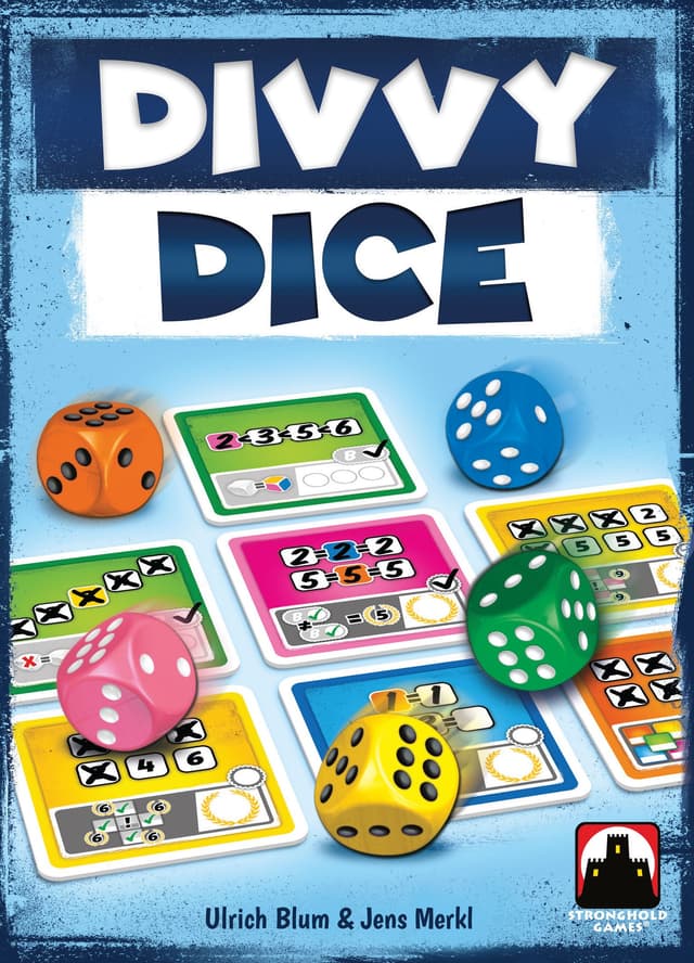 Portada juego de mesa Divvy Dice