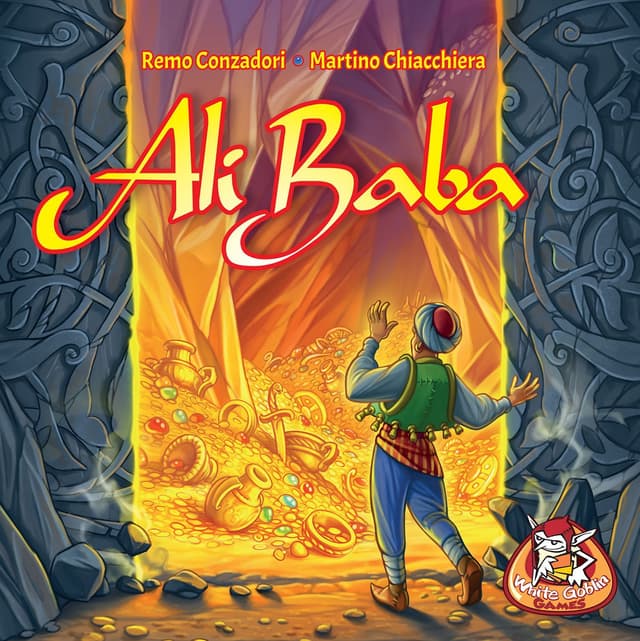 Portada juego de mesa Ali Baba