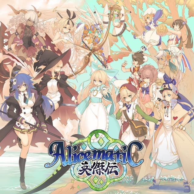 Portada juego de mesa Alicematic Heroes