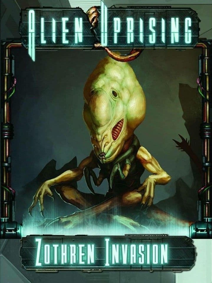Portada juego de mesa Alien Uprising: Zothren Invasion