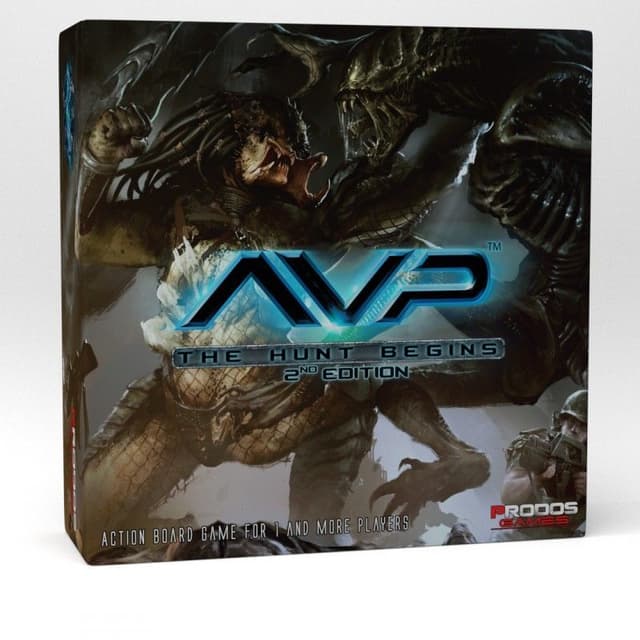 Portada juego de mesa Alien vs Predator: Comienza la caza (Segunda Edición)