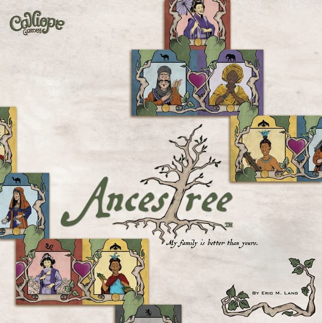 Portada juego de mesa Ancestree