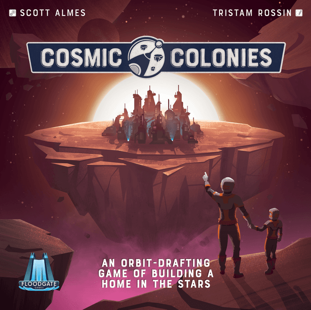 Portada juego de mesa Colonias Cósmicas