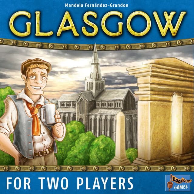 Portada juego de mesa Glasgow