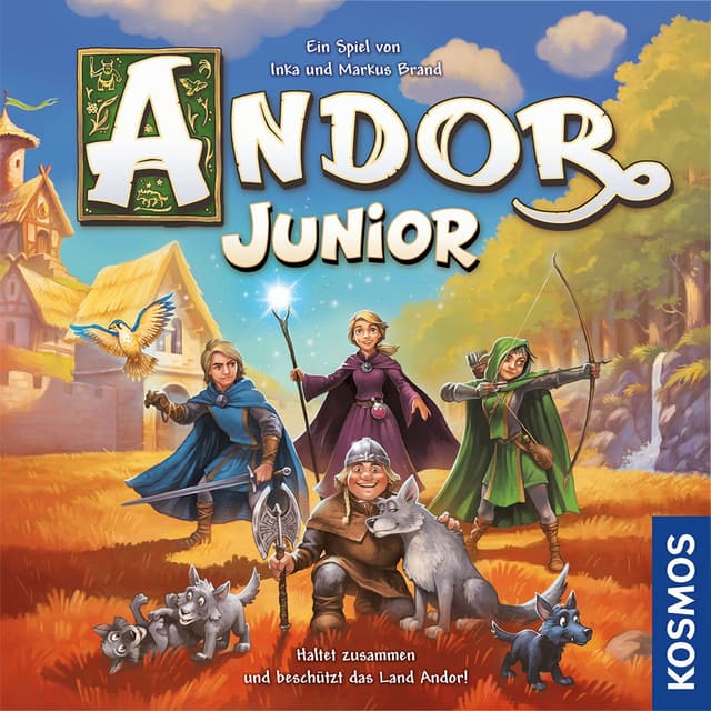 Portada juego de mesa Andor Junior