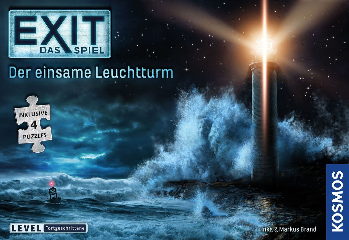Portada juego de mesa Exit: Puzzle - El faro solitario