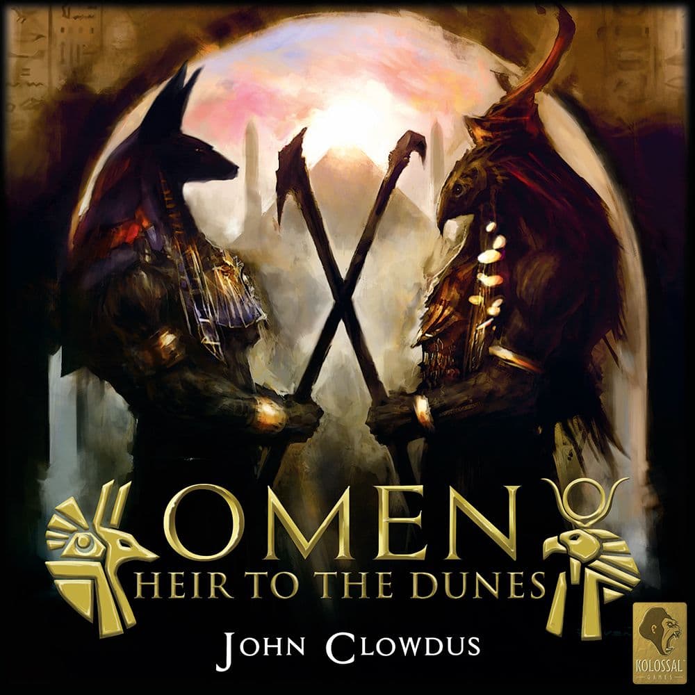 Portada juego de mesa Omen: Heir to the Dunes