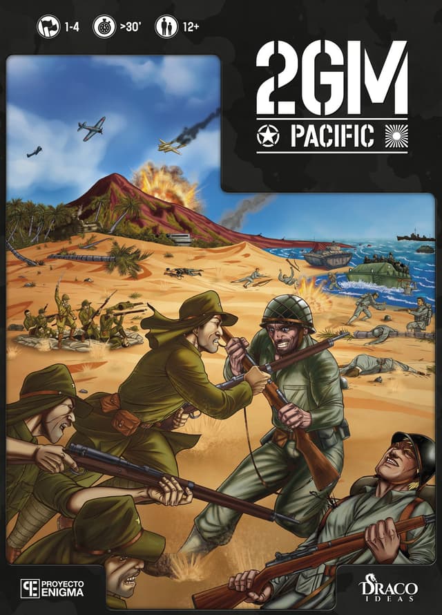 Portada juego de mesa 2GM Pacific