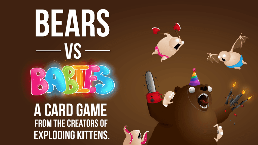 Portada juego de mesa Bears vs Babies