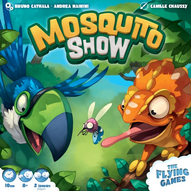Portada juego de mesa Caza Mosquitos