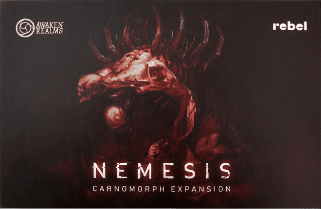 Portada juego de mesa Nemesis: Carnomorfos