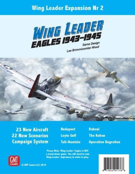 Portada juego de mesa Wing Leader: Eagles 1943-45