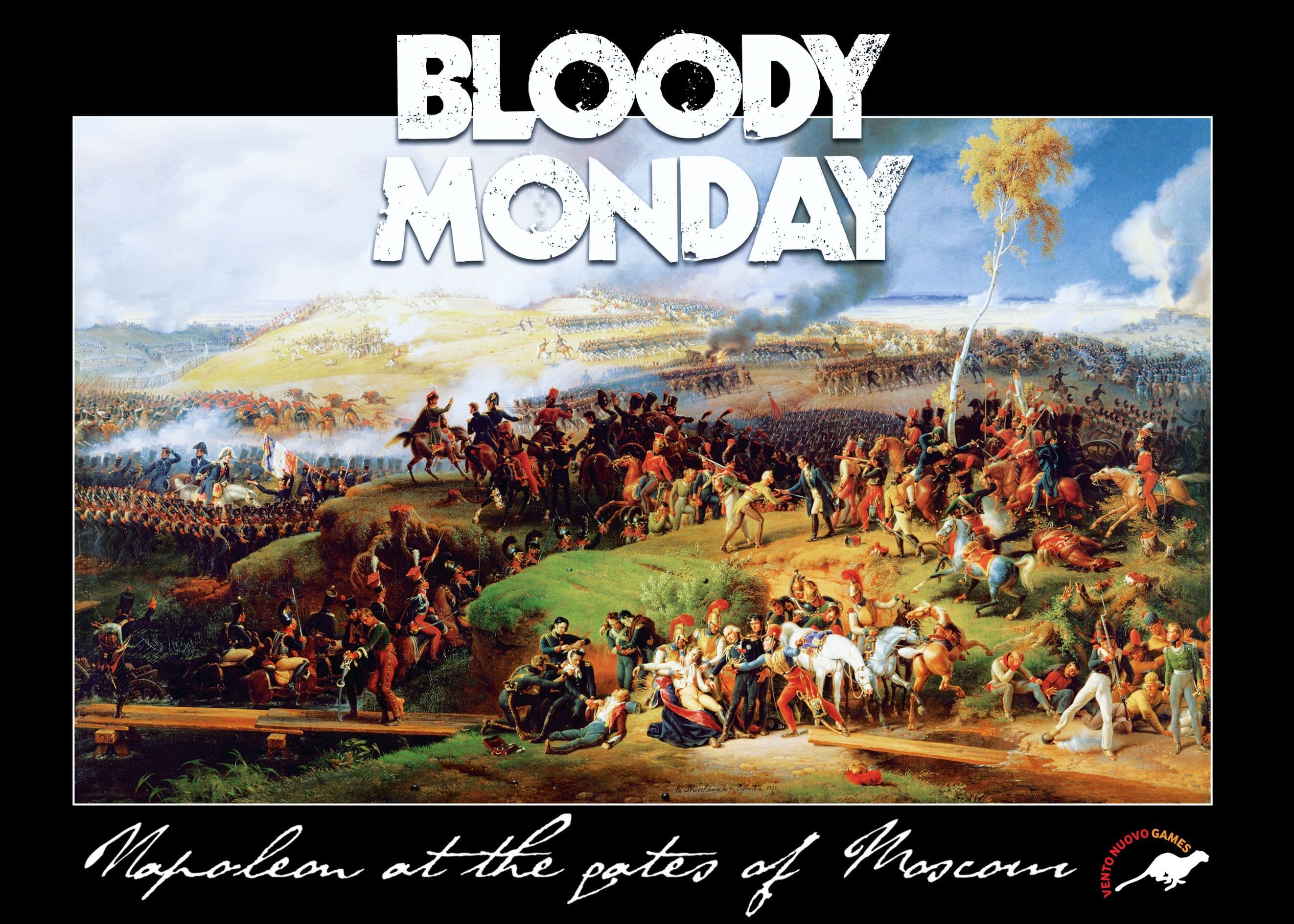 Portada juego de mesa Bloody Monday