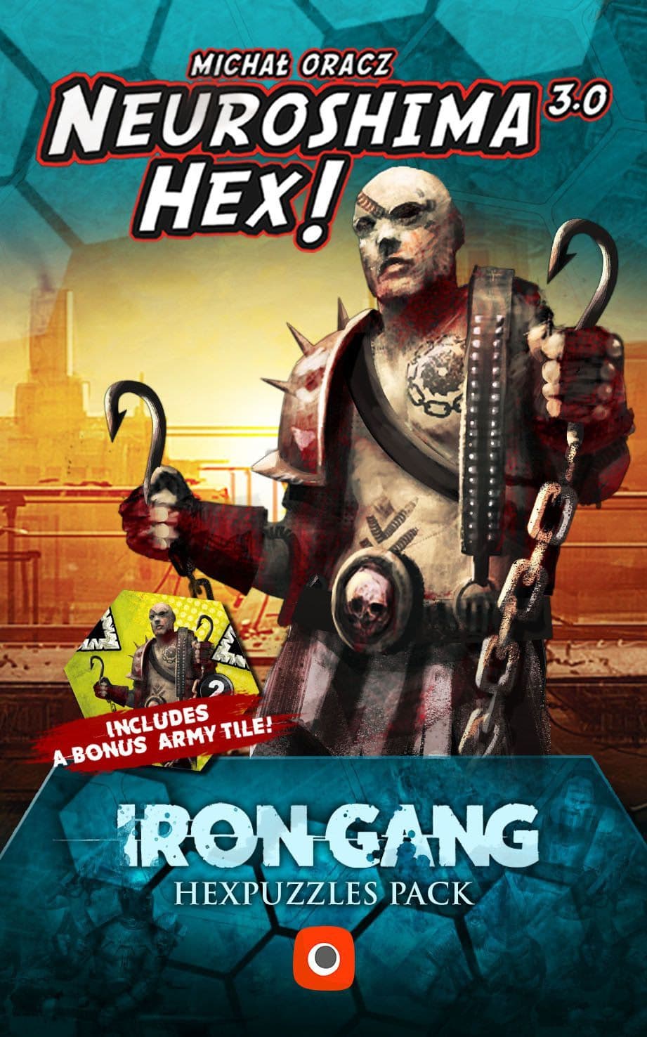 Portada juego de mesa Neuroshima Hex! 3.0: Iron Gang Hexpuzzles Pack