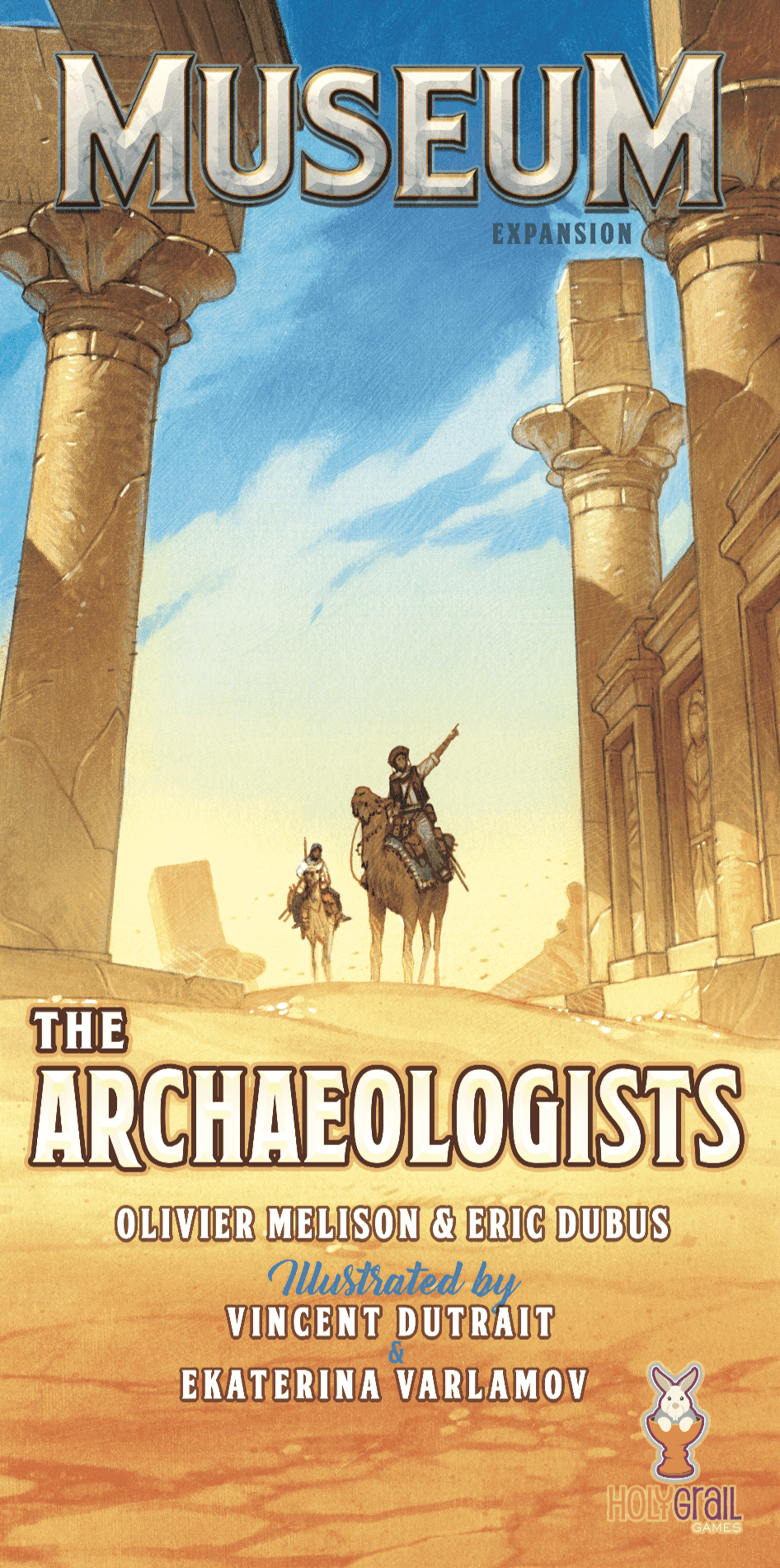Portada juego de mesa Museum: Los Arqueologos