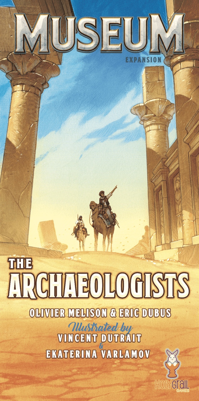 Portada juego de mesa Museum: Los Arqueologos