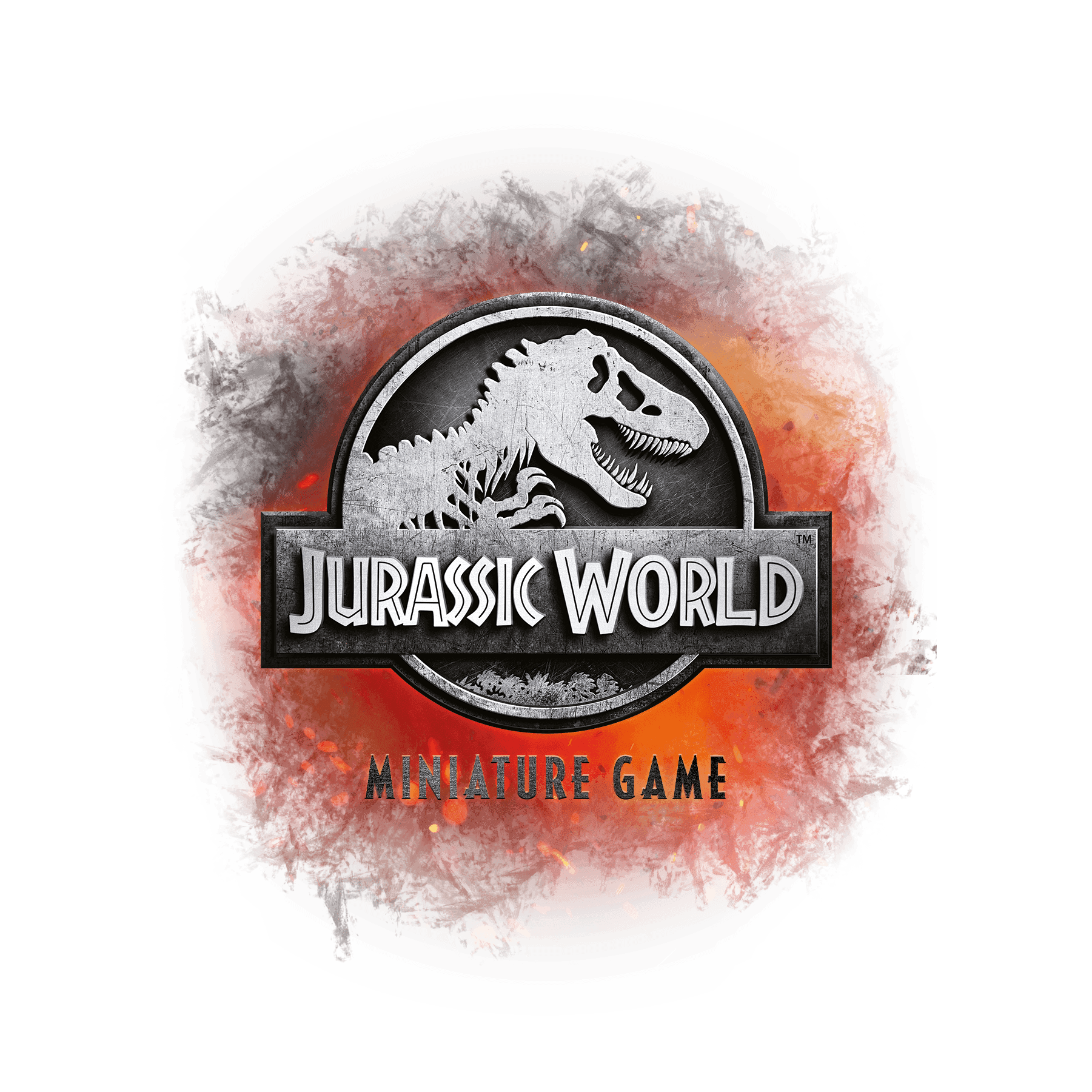 Portada juego de mesa Jurassic World Miniature Game
