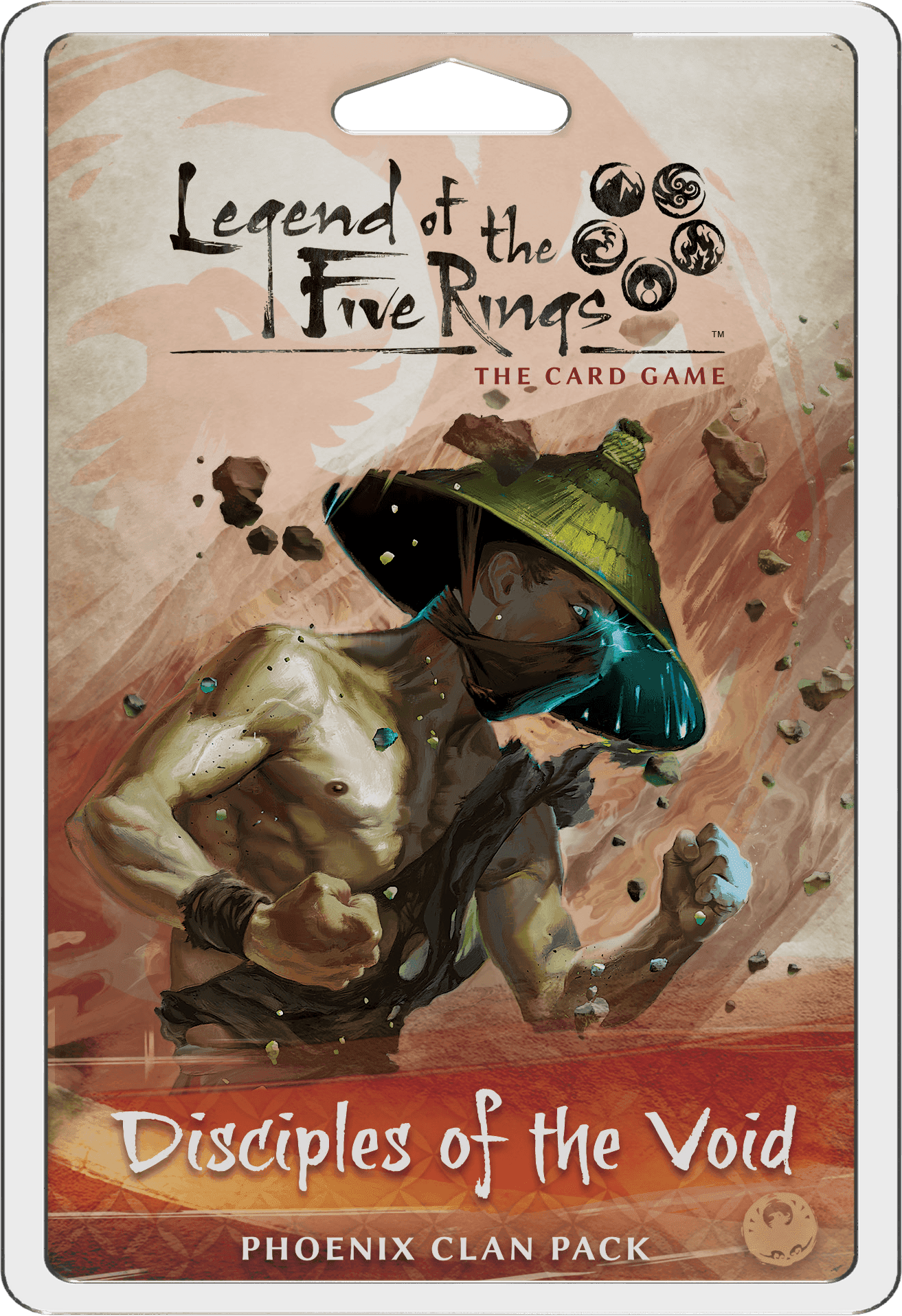 Portada juego de mesa La Leyenda de los Cinco Anillos: El Juego de Cartas – Discípulos del Vacío