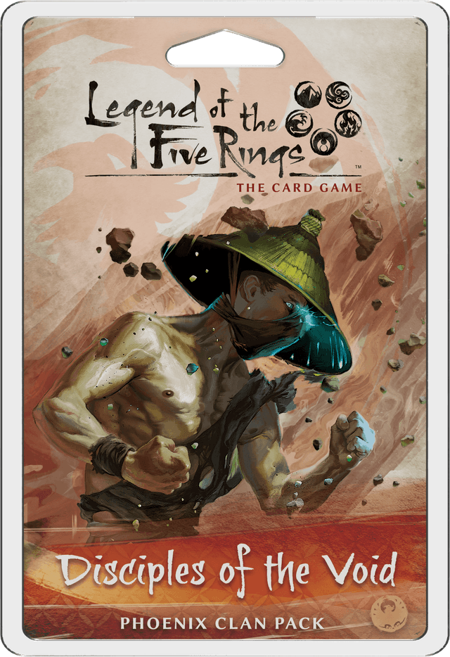 Portada juego de mesa La Leyenda de los Cinco Anillos: El Juego de Cartas – Discípulos del Vacío