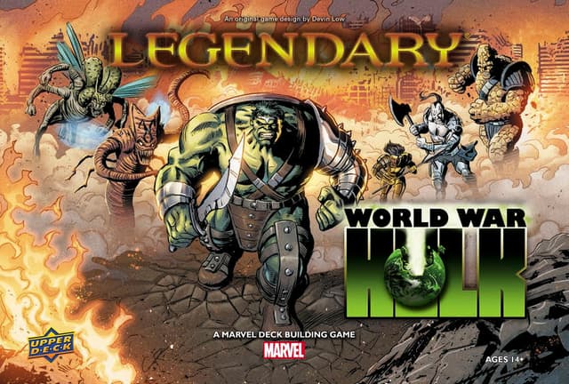 Portada juego de mesa Legendary: A Marvel Deck Building Game – World War Hulk