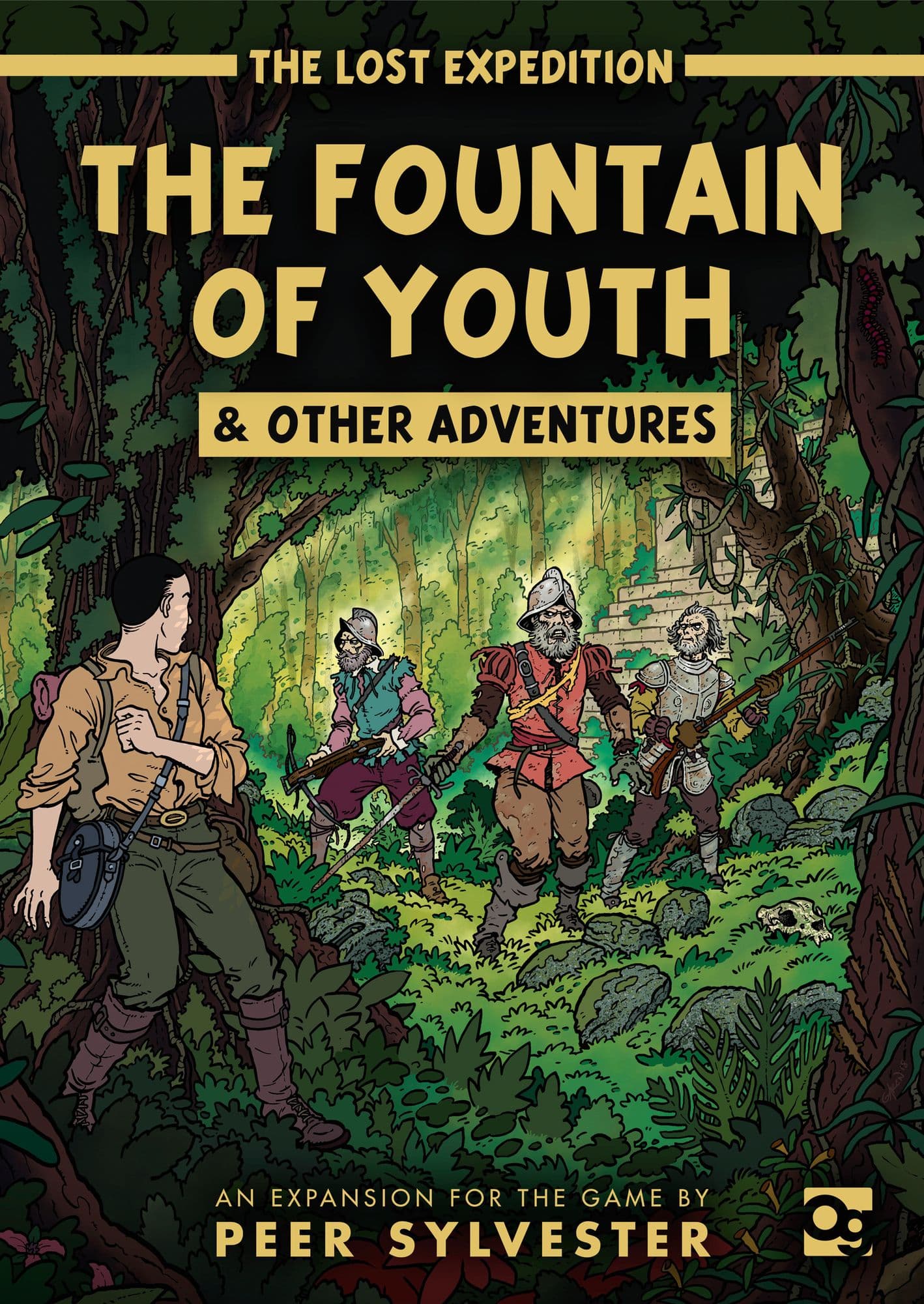 Portada juego de mesa La Expedición Perdida: La Fuente de la Juventud