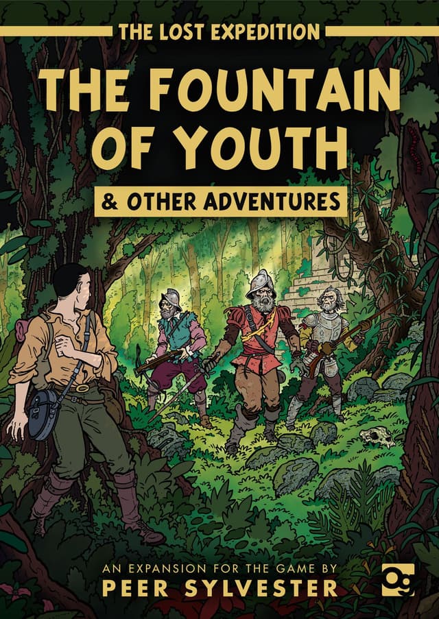 Portada juego de mesa La Expedición Perdida: La Fuente de la Juventud