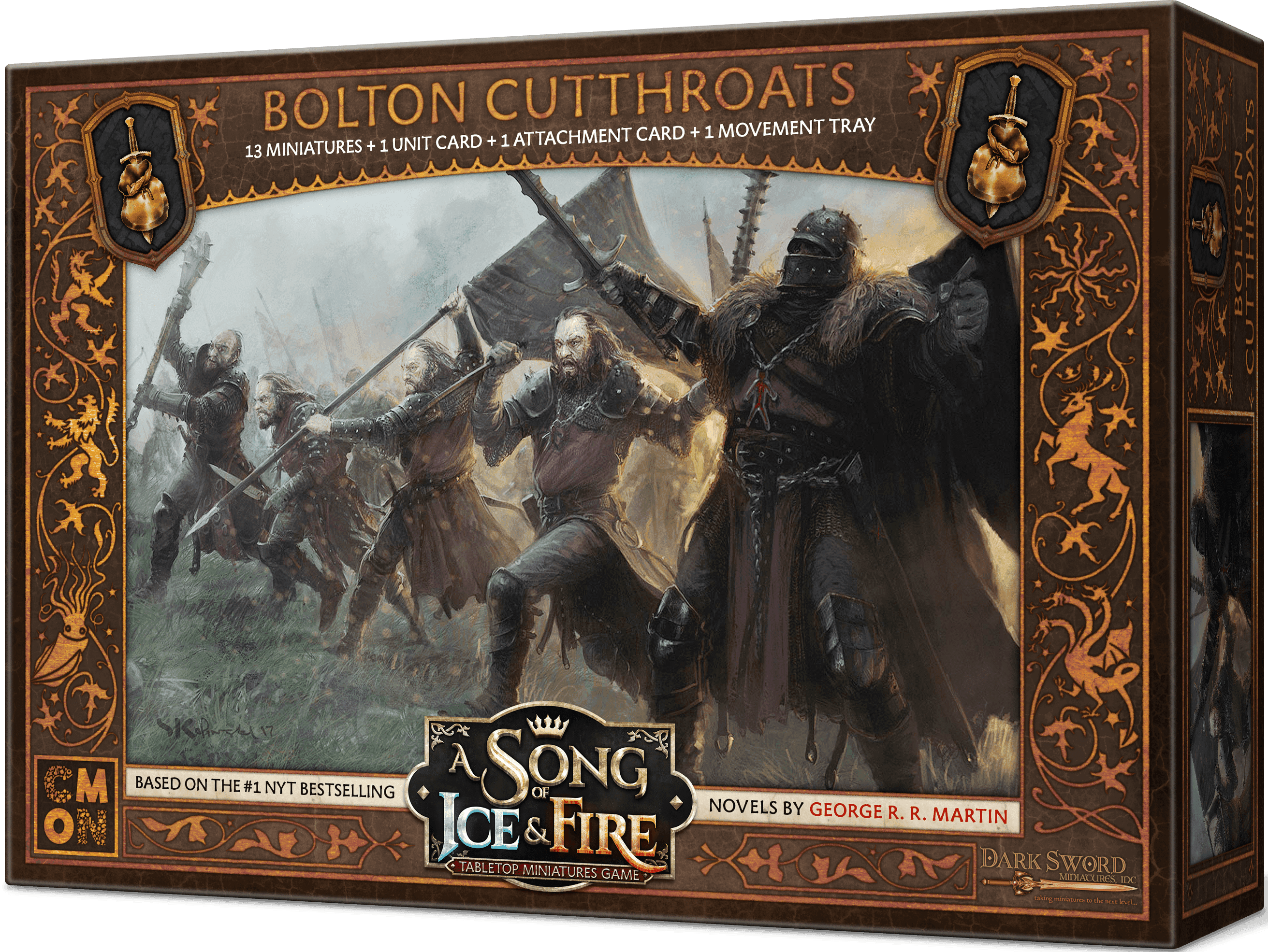 Portada juego de mesa Canción de hielo y fuego: Asesinos Bolton