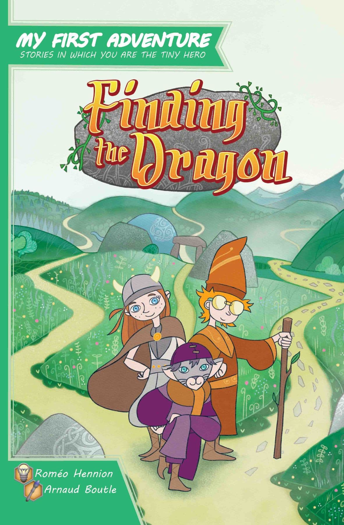 Portada juego de mesa En busca del dragón