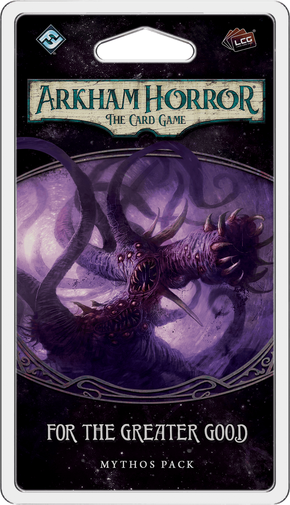 Portada juego de mesa Arkham Horror: El Juego de Cartas – Por el Bien Común: Pack de Mitos