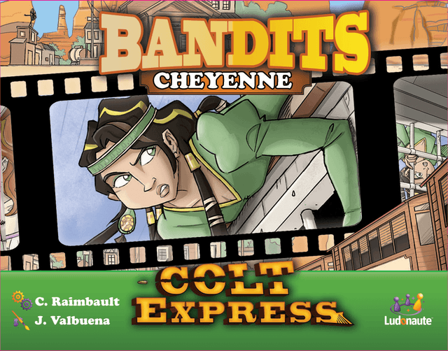 Portada juego de mesa Colt Express: Bandits – Cheyenne