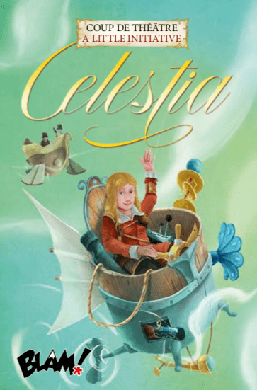 Portada juego de mesa Celestia: Una pequeña iniciativa