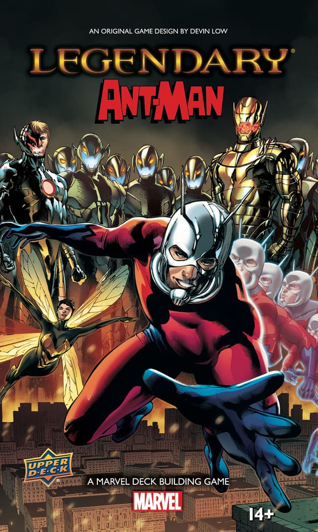 Portada juego de mesa Legendary: A Marvel Deck Building Game – Ant-Man