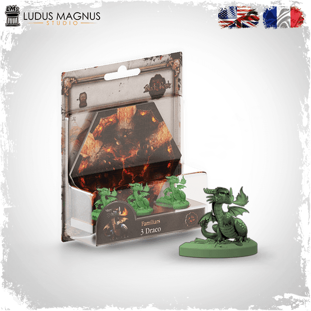 Portada juego de mesa Black Rose Wars: Familiar Draco