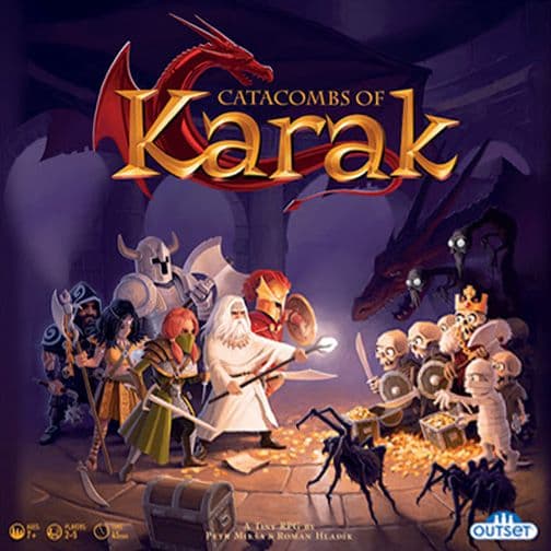 Portada juego de mesa Karak