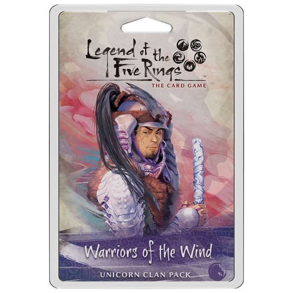 Portada juego de mesa La Leyenda de los Cinco Anillos: El Juego de Cartas – Guerreros del Viento