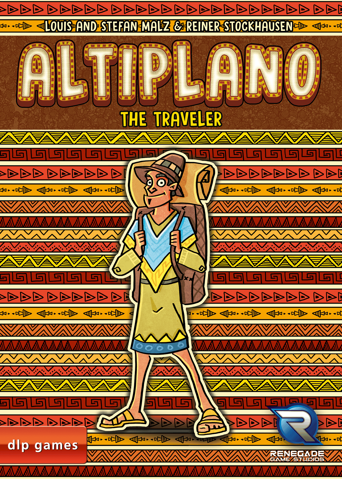 Portada juego de mesa Altiplano: The Traveler