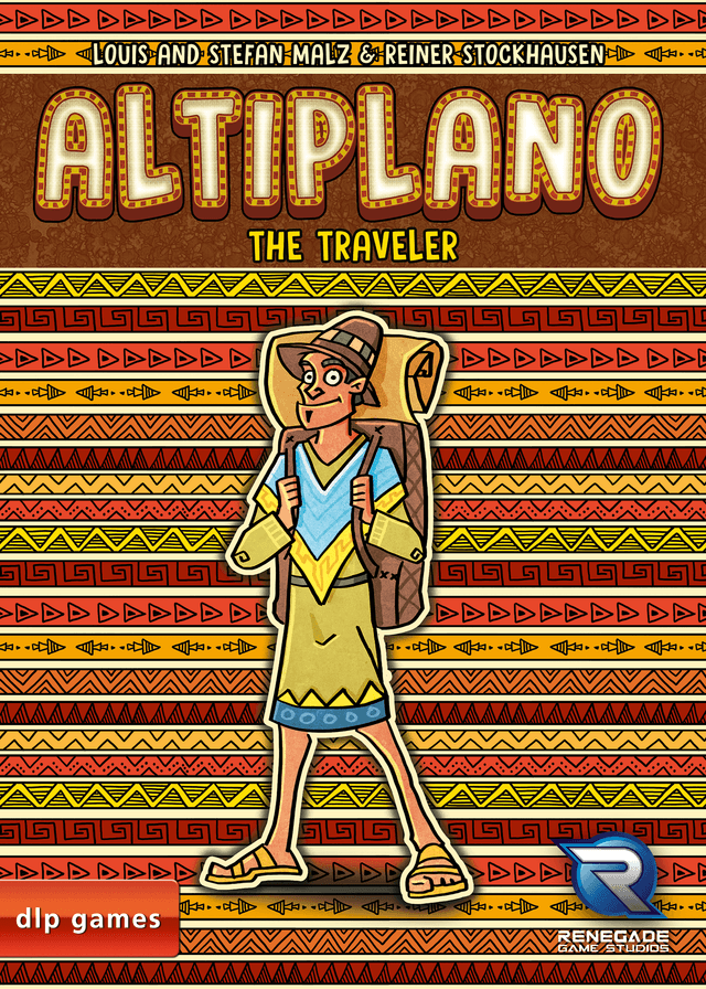 Portada juego de mesa Altiplano: The Traveler