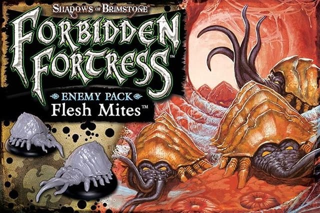 Portada juego de mesa Shadows of Brimstone: Flesh Mites Enemy Pack