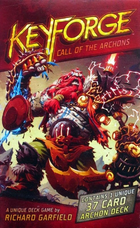 Portada juego de mesa Keyforge: La llamada de los Arcontes – Mazo de Arconte